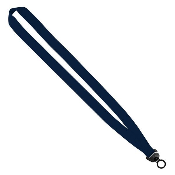 Polyester Evolution34 Welded Lanyard with Trapezoid and Plastic O-Ring, 3/4"