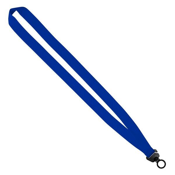 Polyester Evolution34 Welded Lanyard with Trapezoid and Plastic O-Ring, 3/4"