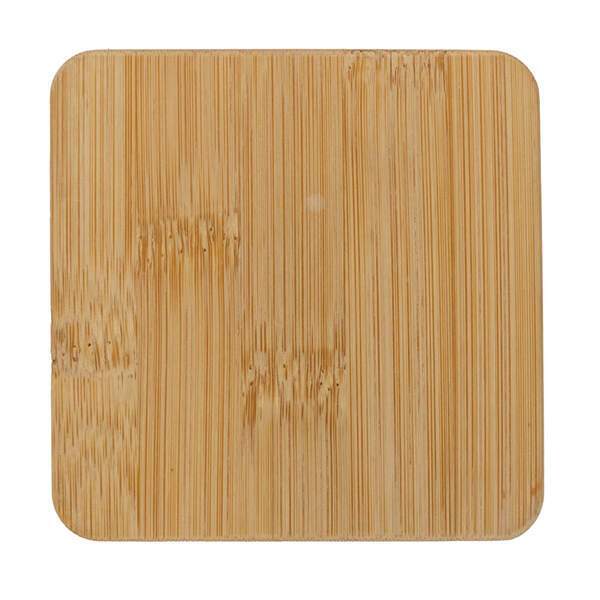Bamboo Square Coaster & Bottle Opener