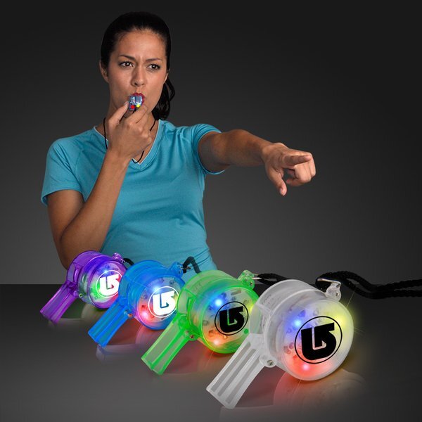 Flashing LED Whistle