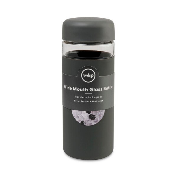 W&P Wide Mouth Glass Bottle, 16oz.