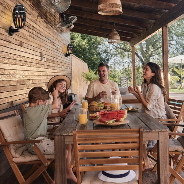 iLive™ Tiki & Bluetooth Speakers Set w/ LED Flame