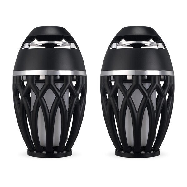 iLive™ Tiki & Bluetooth Speakers Set w/ LED Flame
