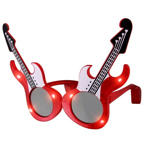 Guitar Light Up LED Sunglasses
