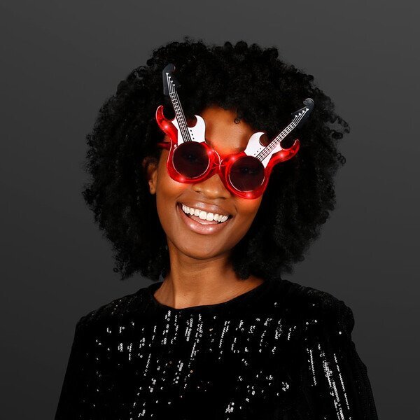 Guitar Light Up LED Sunglasses
