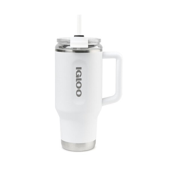 Igloo® Travel Recycled Stainless Steel Tumbler, 32oz.