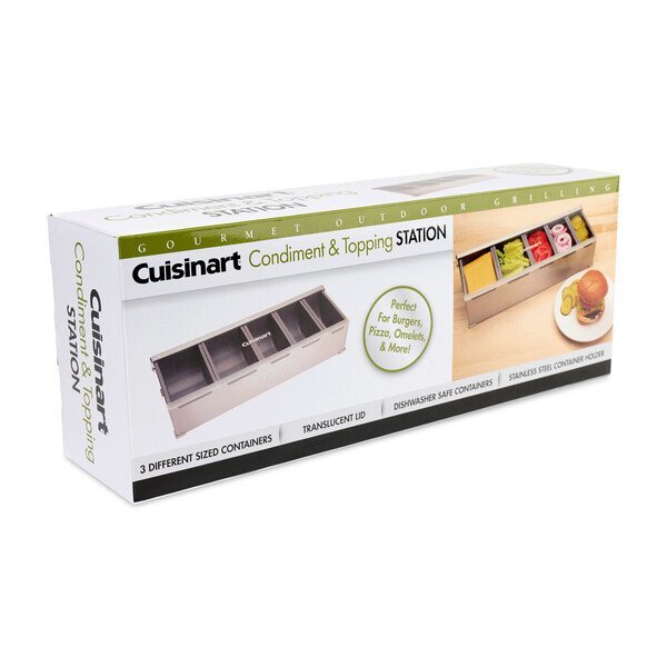 Cuisinart Outdoors® Condiment and Topping Station