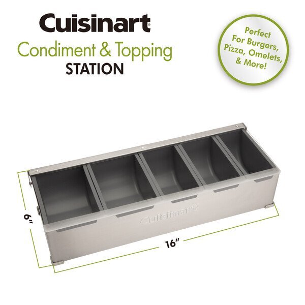 Cuisinart Outdoors® Condiment and Topping Station
