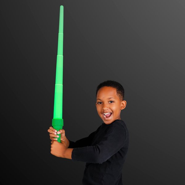 LED Expandable Flashing Sword Toy, 35-1/2"