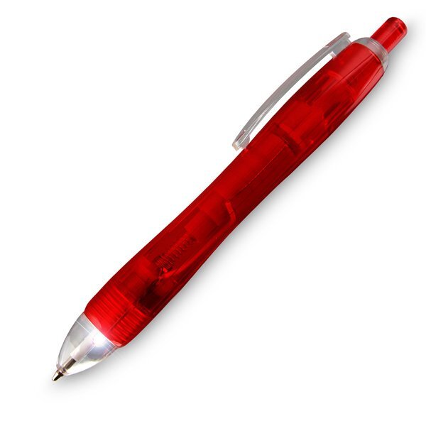 Click Action LED Light Tip Pen