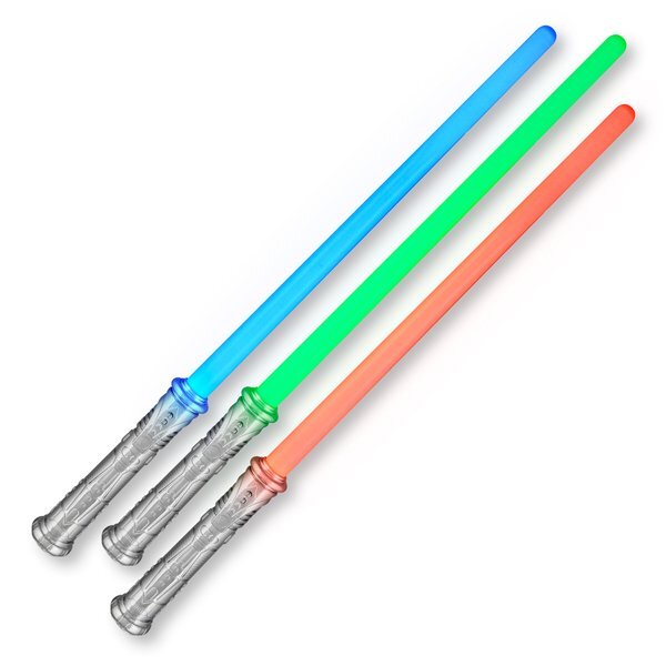 Sound Activated LED Space Saber Toy, 27-1/2"