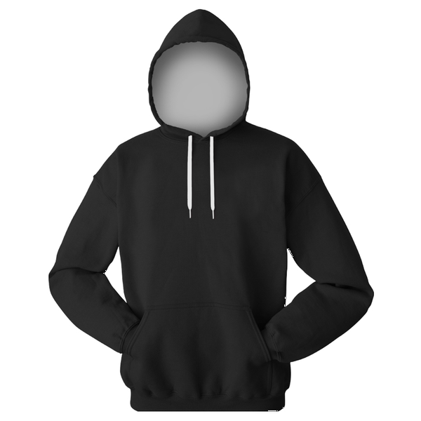 Cotton/Poly Fleece Full Color Unisex Pullover Hoodie