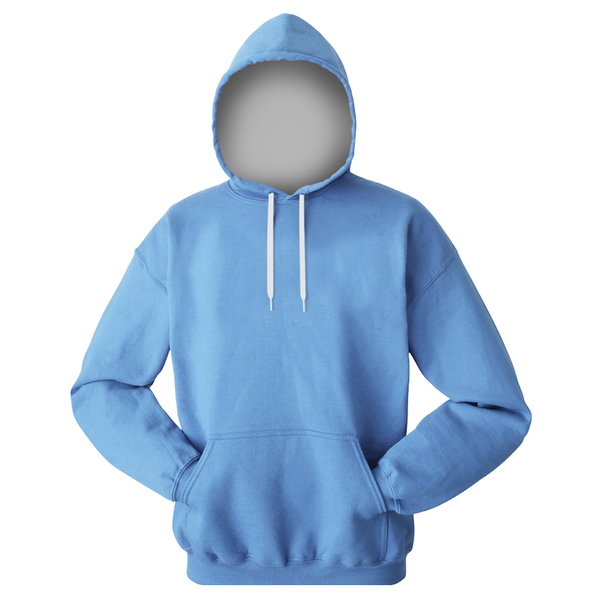 Cotton/Poly Fleece Full Color Unisex Pullover Hoodie
