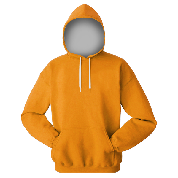 Cotton/Poly Fleece Full Color Unisex Pullover Hoodie