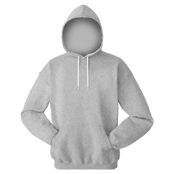 Cotton/Poly Fleece Full Color Unisex Pullover Hoodie