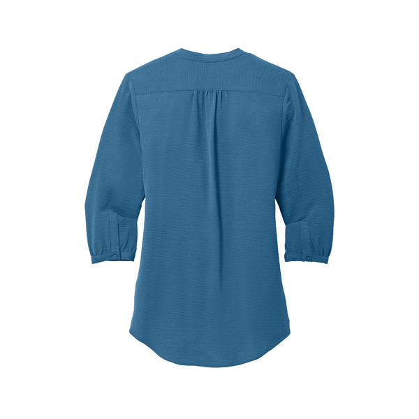 Port Authority® 3/4-Sleeve Textured Crepe Ladies' Tunic