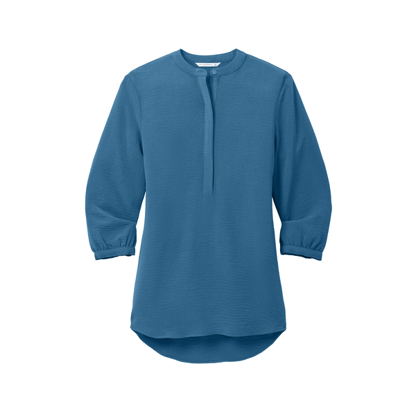Port Authority® 3/4-Sleeve Textured Crepe Ladies' Tunic