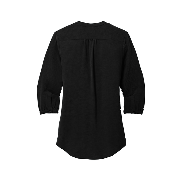 Port Authority® 3/4-Sleeve Textured Crepe Ladies' Tunic