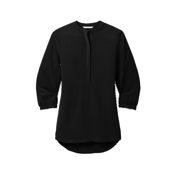 Port Authority® 3/4-Sleeve Textured Crepe Ladies' Tunic