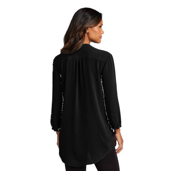 Port Authority® 3/4-Sleeve Textured Crepe Ladies' Tunic