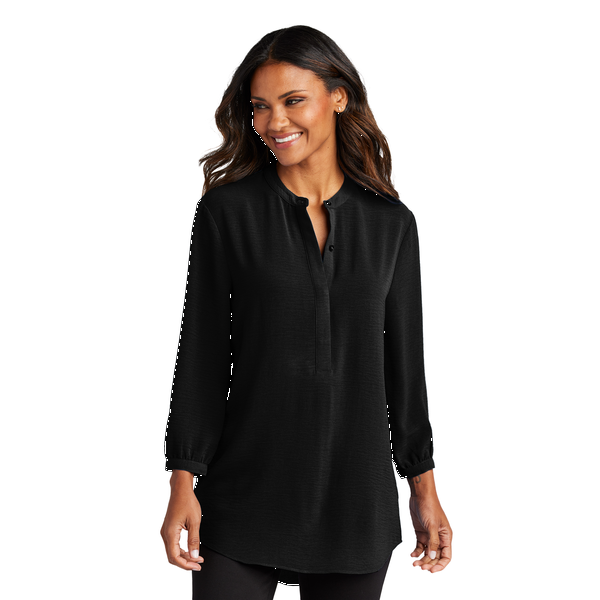 Port Authority® 3/4-Sleeve Textured Crepe Ladies' Tunic