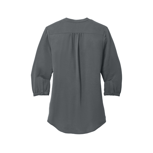 Port Authority® 3/4-Sleeve Textured Crepe Ladies' Tunic
