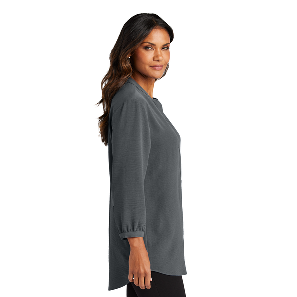 Port Authority® 3/4-Sleeve Textured Crepe Ladies' Tunic