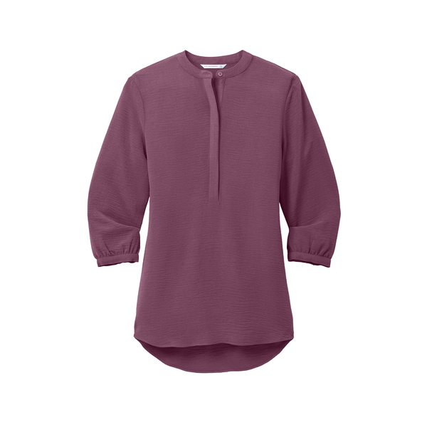 Port Authority® 3/4-Sleeve Textured Crepe Ladies' Tunic