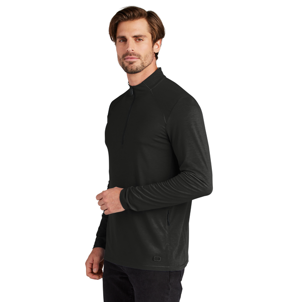 OGIO® Motion Tri-Blend Men's Performance 1/4-Zip