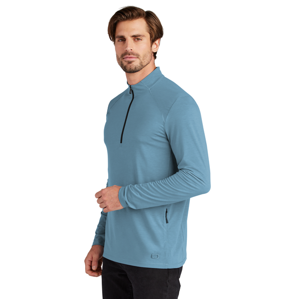 OGIO® Motion Tri-Blend Men's Performance 1/4-Zip