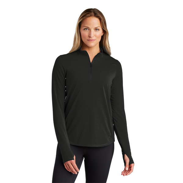 OGIO® Motion Tri-Blend Ladies' Performance 1/4-Zip