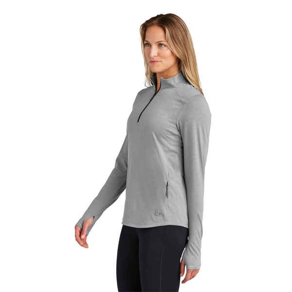 OGIO® Motion Tri-Blend Ladies' Performance 1/4-Zip