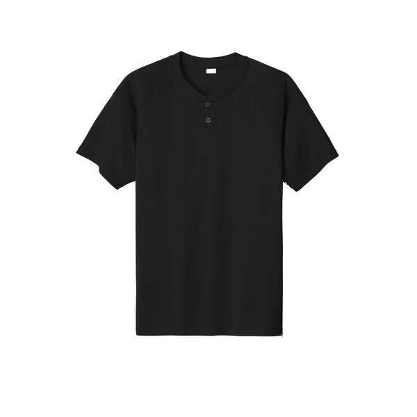 Sport-Tek® PosiCharge® Competitor™ 2-Button Poly Men's Henley