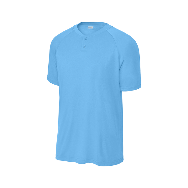 Sport-Tek® PosiCharge® Competitor™ 2-Button Poly Men's Henley