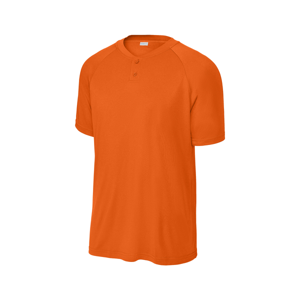 Sport-Tek® PosiCharge® Competitor™ 2-Button Poly Men's Henley