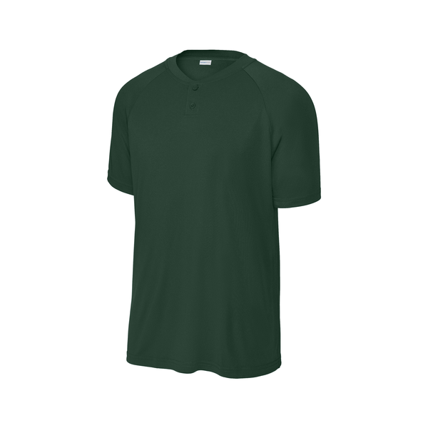 Sport-Tek® PosiCharge® Competitor™ 2-Button Poly Men's Henley