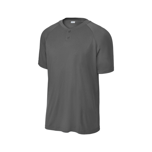 Sport-Tek® PosiCharge® Competitor™ 2-Button Poly Men's Henley