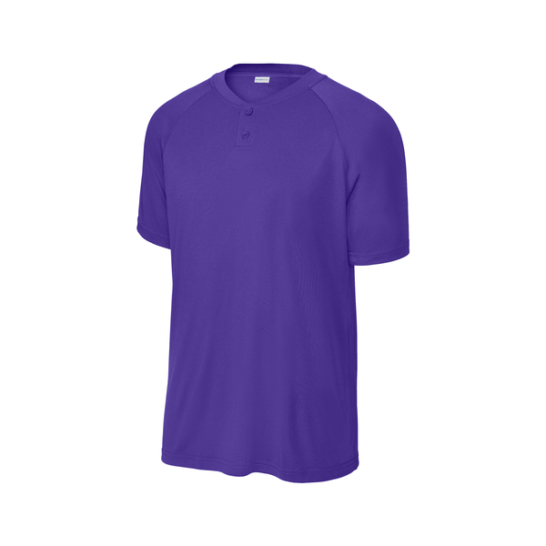 Sport-Tek® PosiCharge® Competitor™ 2-Button Poly Men's Henley