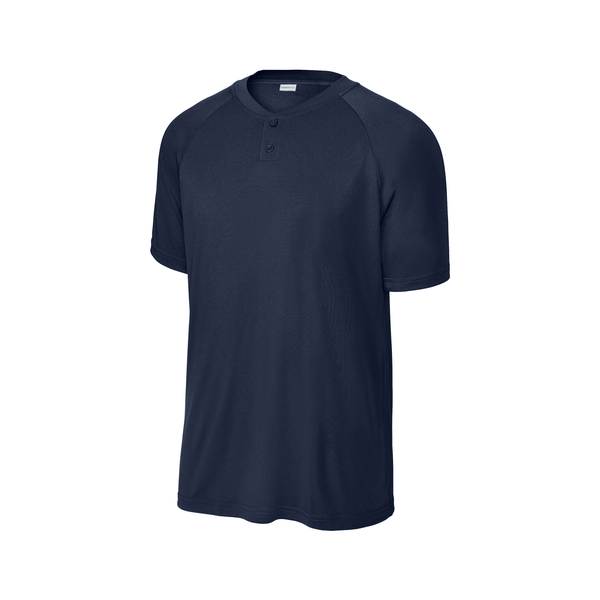 Sport-Tek® PosiCharge® Competitor™ 2-Button Poly Men's Henley