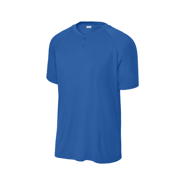 Sport-Tek® PosiCharge® Competitor™ 2-Button Poly Men's Henley