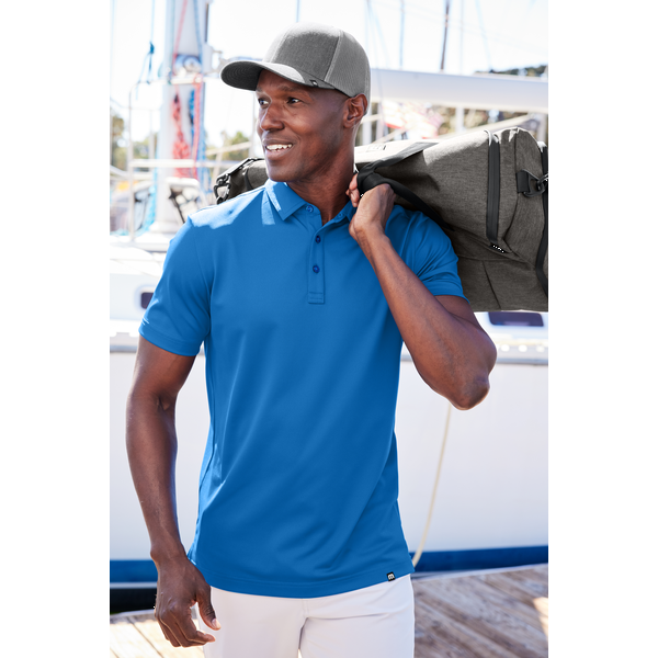 TravisMathew® Cabana Solid Recycled Poly/Spandex Men's Polo