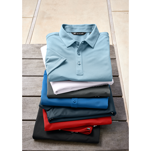 TravisMathew® Cabana Solid Recycled Poly/Spandex Men's Polo