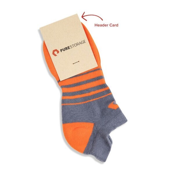 Custom Knit Athletic Nylon Performance No-Show Ankle Socks