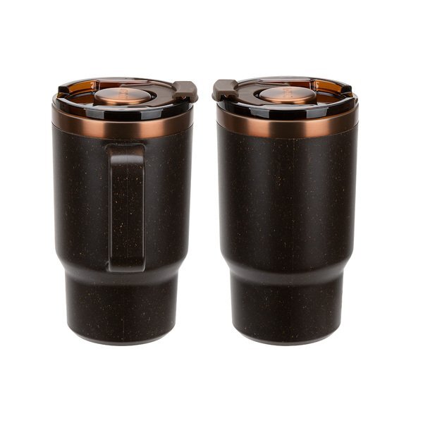 NAYAD® Cortado Coffee Grounds Recycled Polypropylene Mug, 16oz.