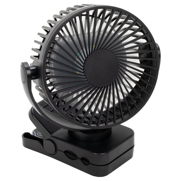 Zephyr Clip Fan w/ Power Bank, Light & Remote Control