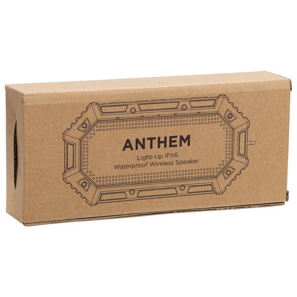 Anthem Light-Up IPX6 Wireless Speaker