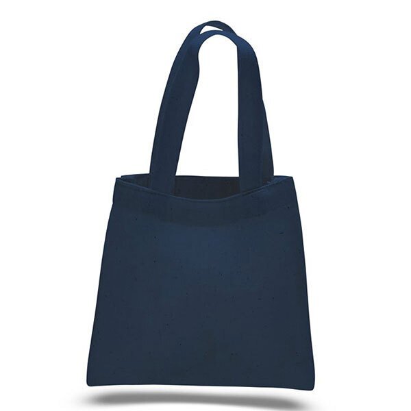 Mini Colored Cotton Canvas Tote Bag