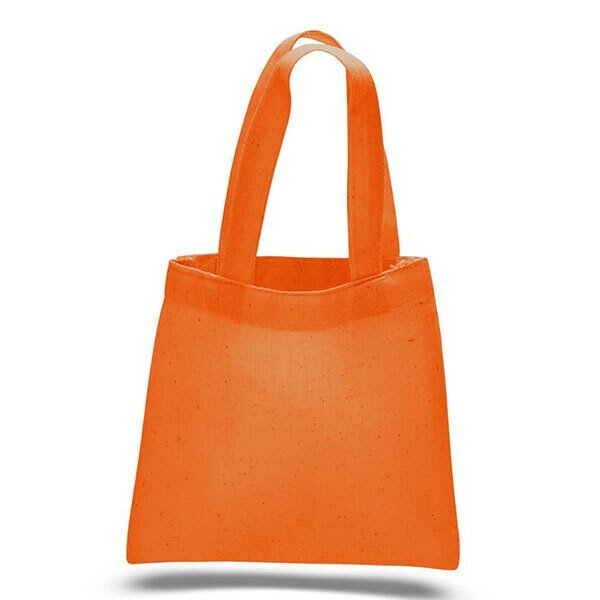 Mini Colored Cotton Canvas Tote Bag