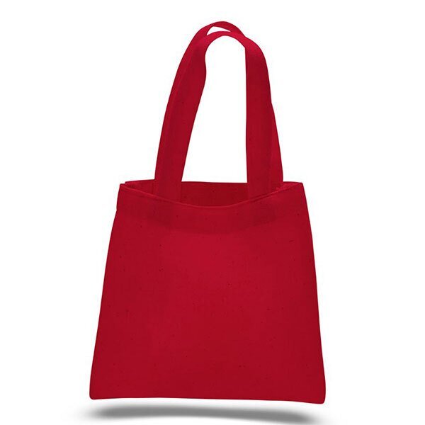 Mini Colored Cotton Canvas Tote Bag
