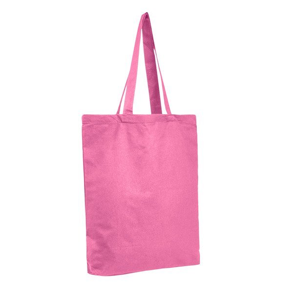 Economical Colored Tote Bag with Bottom Gusset